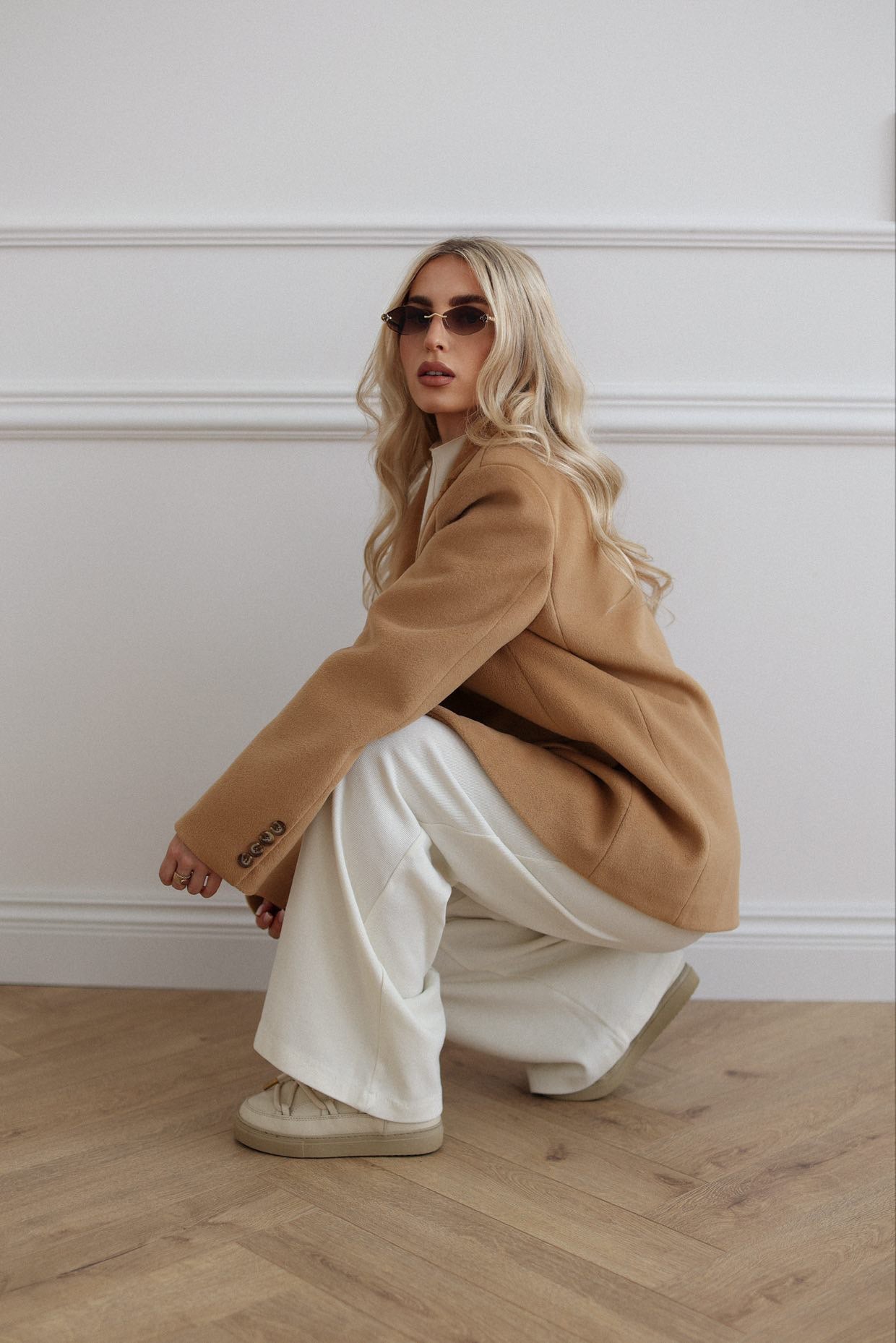 MARYNARKA TEDDY CARAMEL