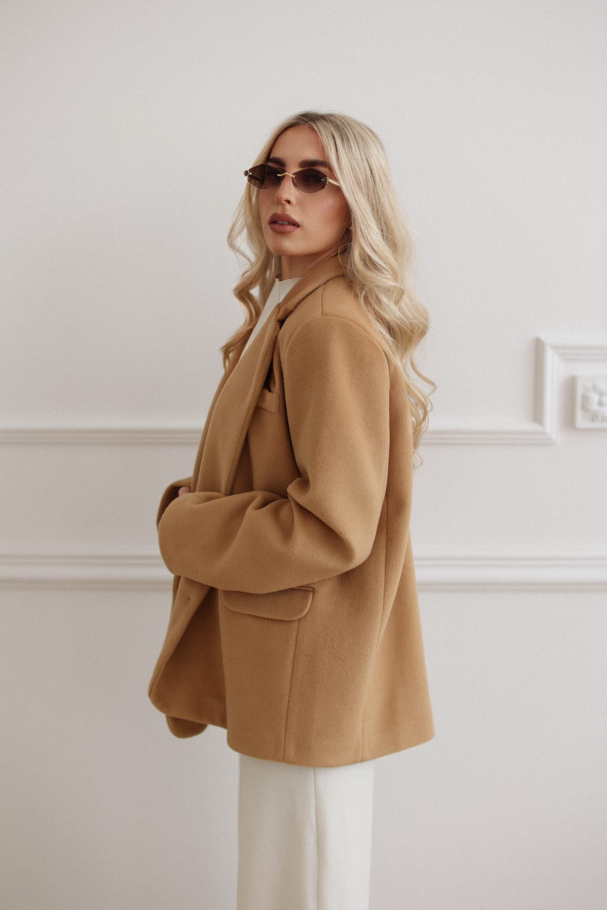 MARYNARKA TEDDY CARAMEL