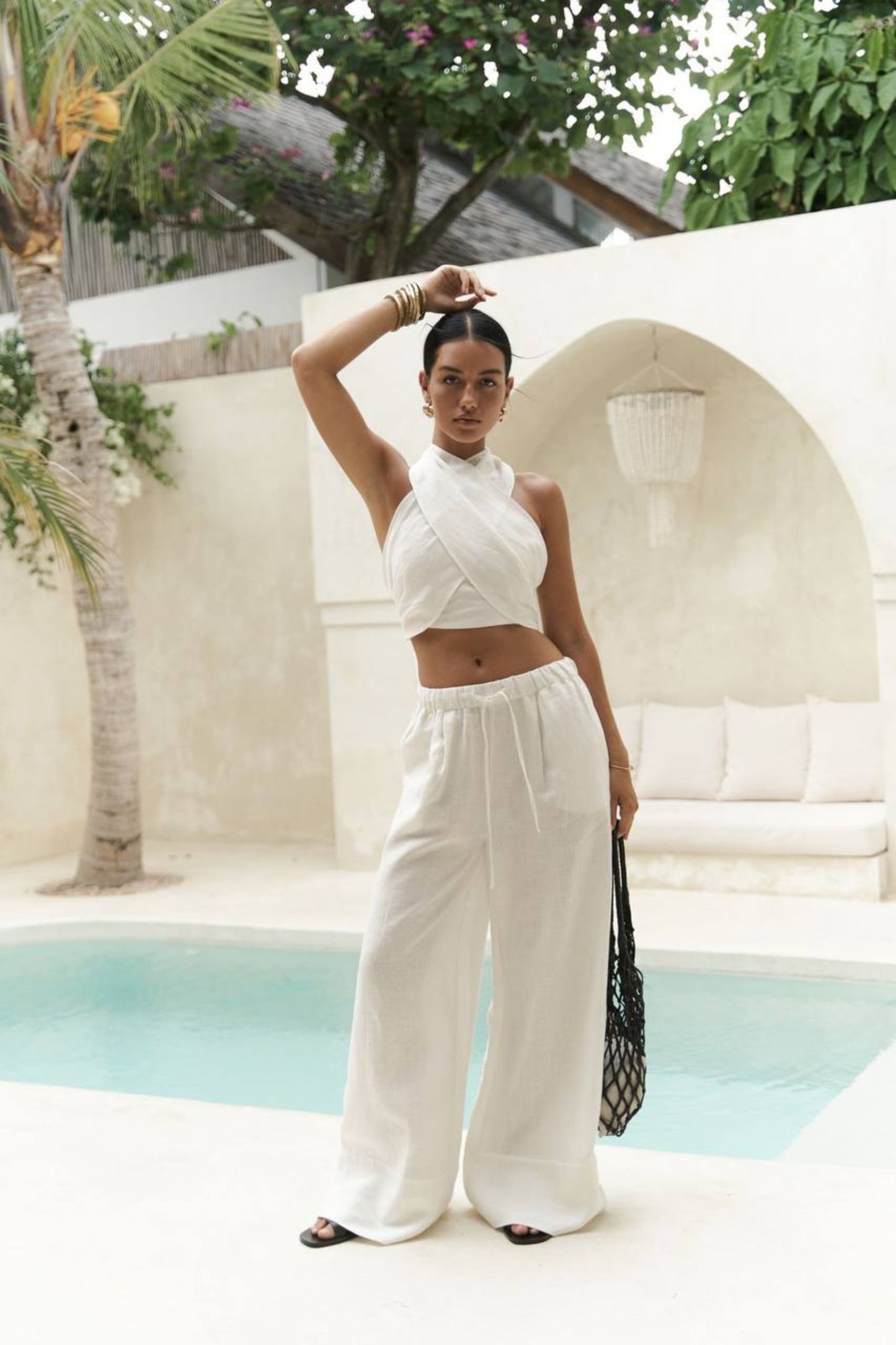 KOMPLET SANTORINI WHITE