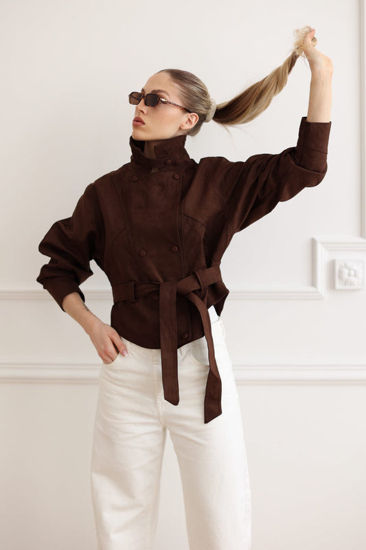 TRENCZ VELOUR CHOCOLATE