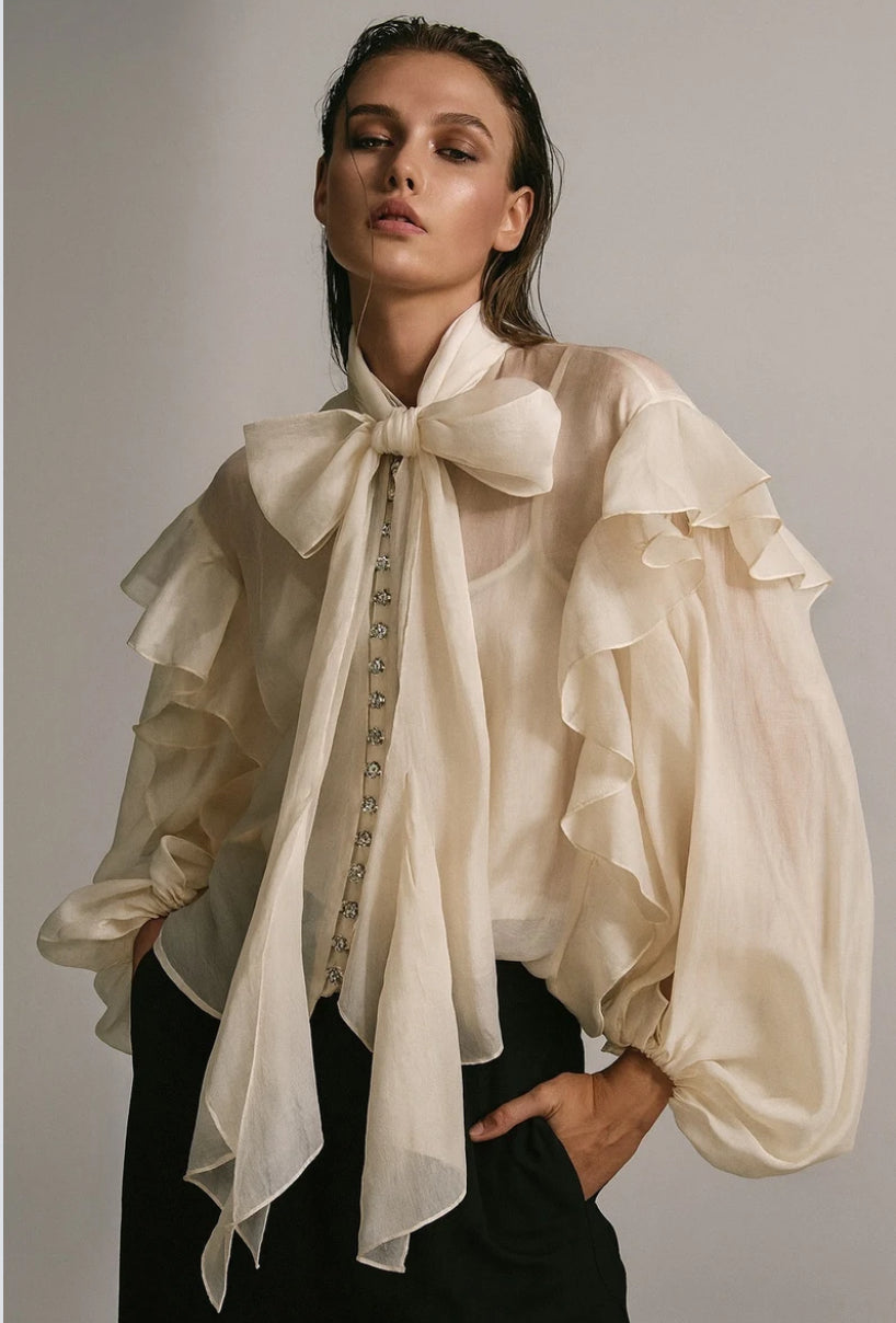 KOSZULA FLORELLE CREAM