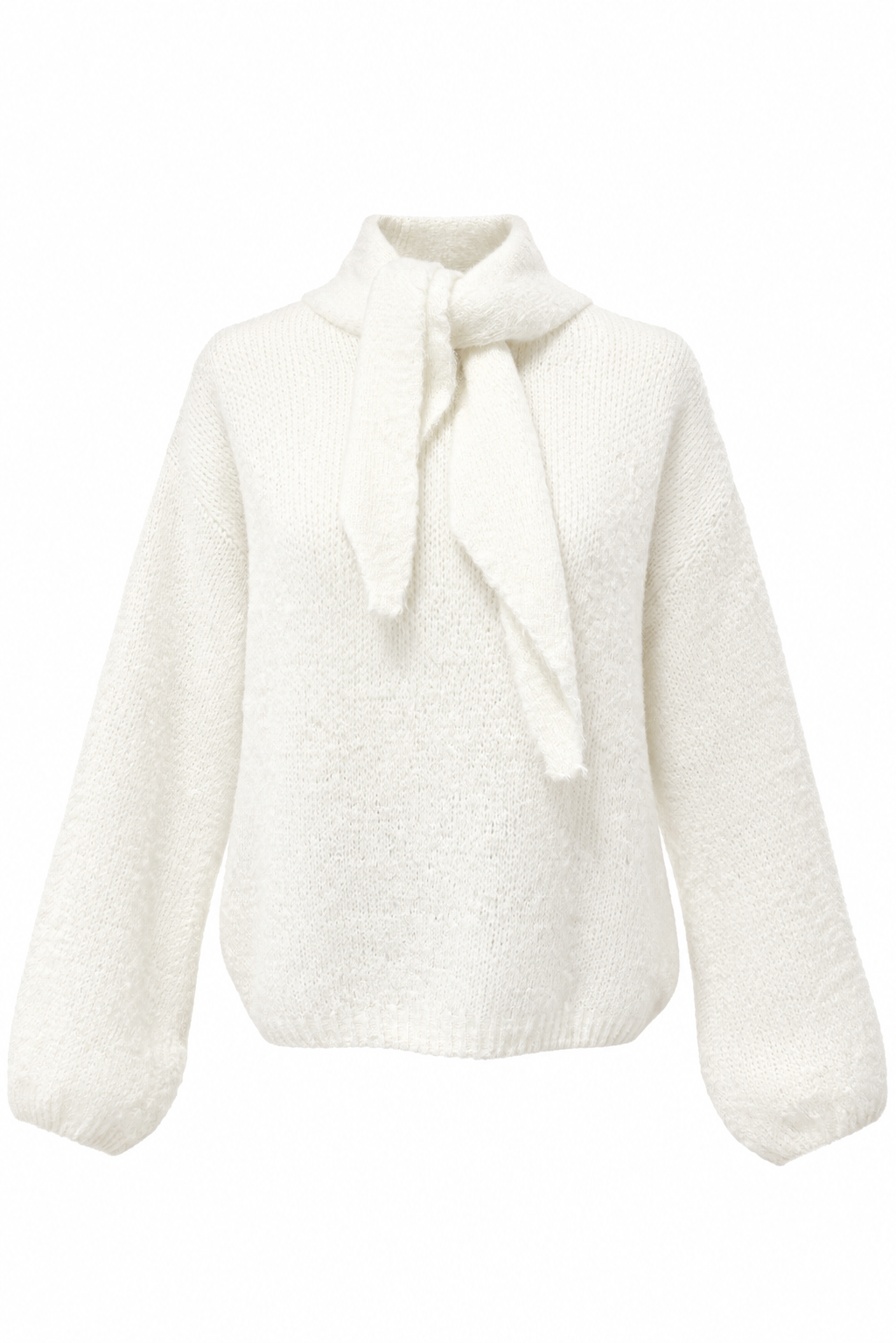 Sweter damski moher Noelle biały