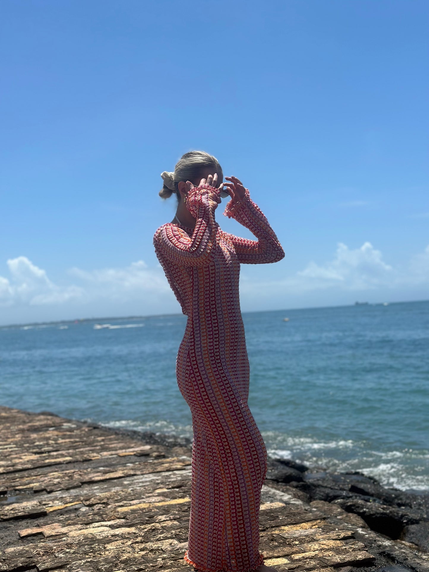 Letnia sukienka damska Miami czerwona