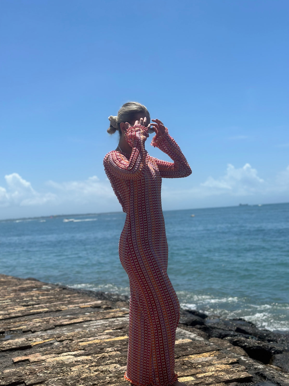 Letnia sukienka damska Miami czerwona