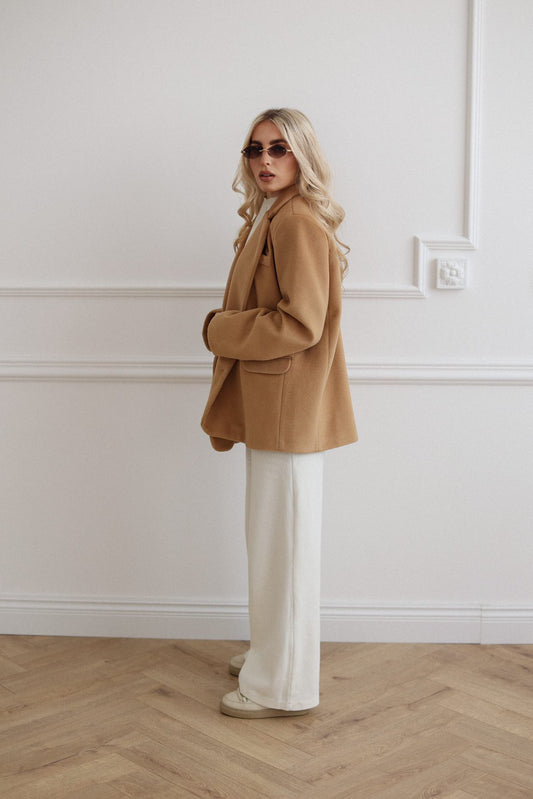 MARYNARKA TEDDY CARAMEL