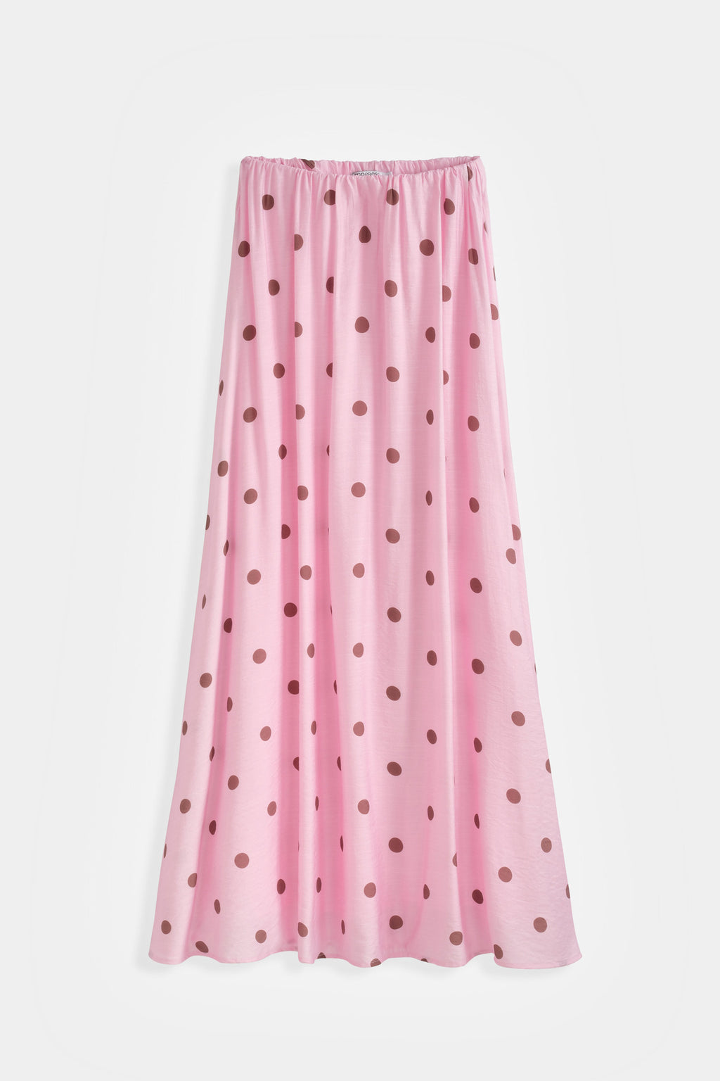 Komplet damski dwuczęściowy w kropki Polka Dots różowy