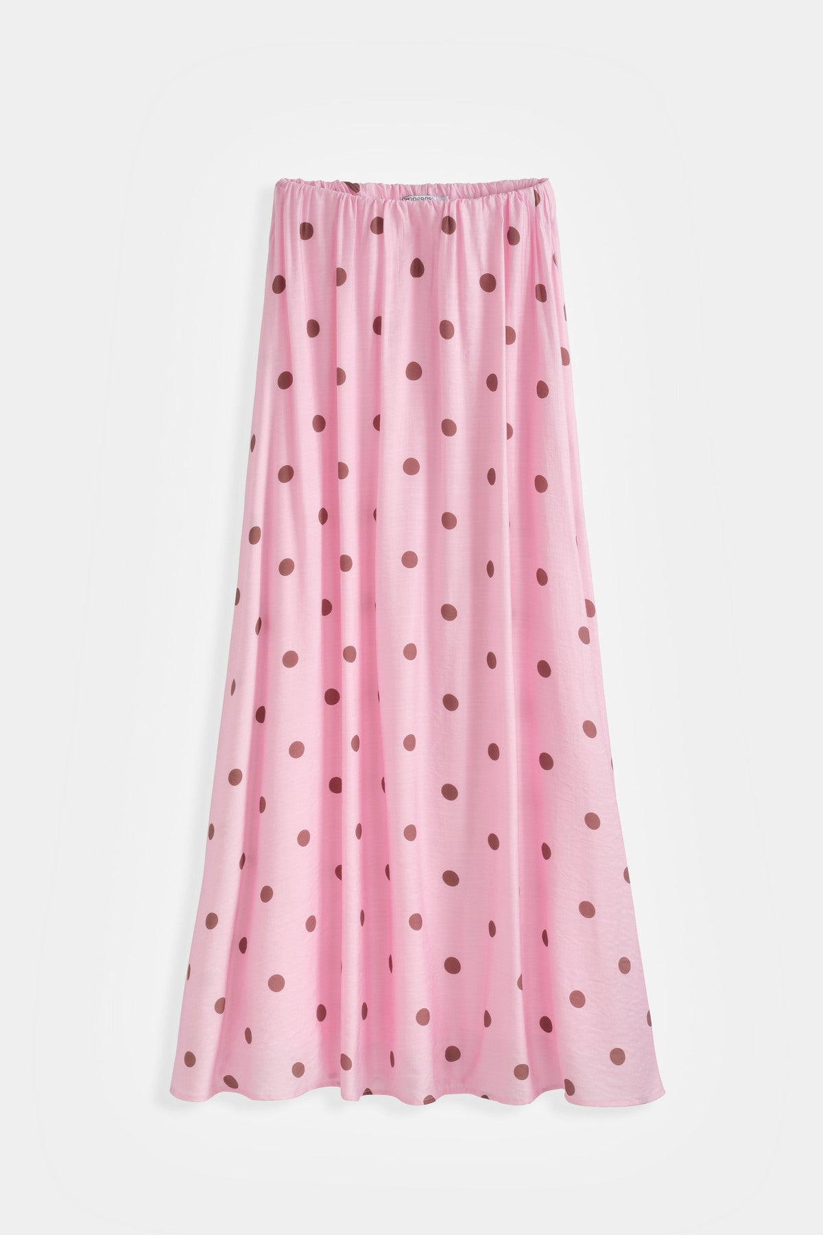 Komplet damski dwuczęściowy w kropki Polka Dots różowy