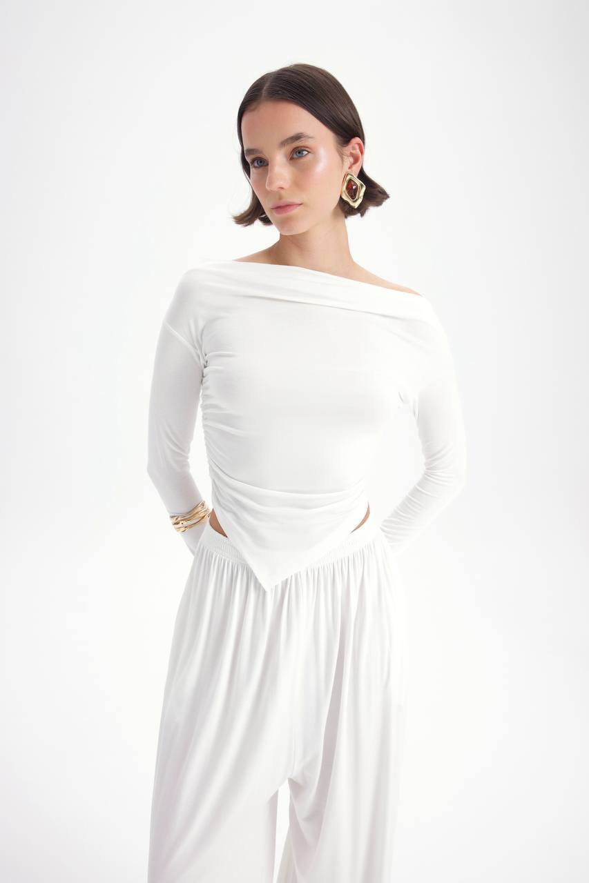 Komplet dwuczęściowy damski Comfy biały