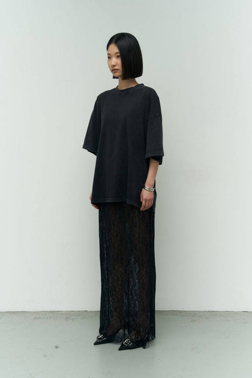 SPÓDNICA LACE BLACK