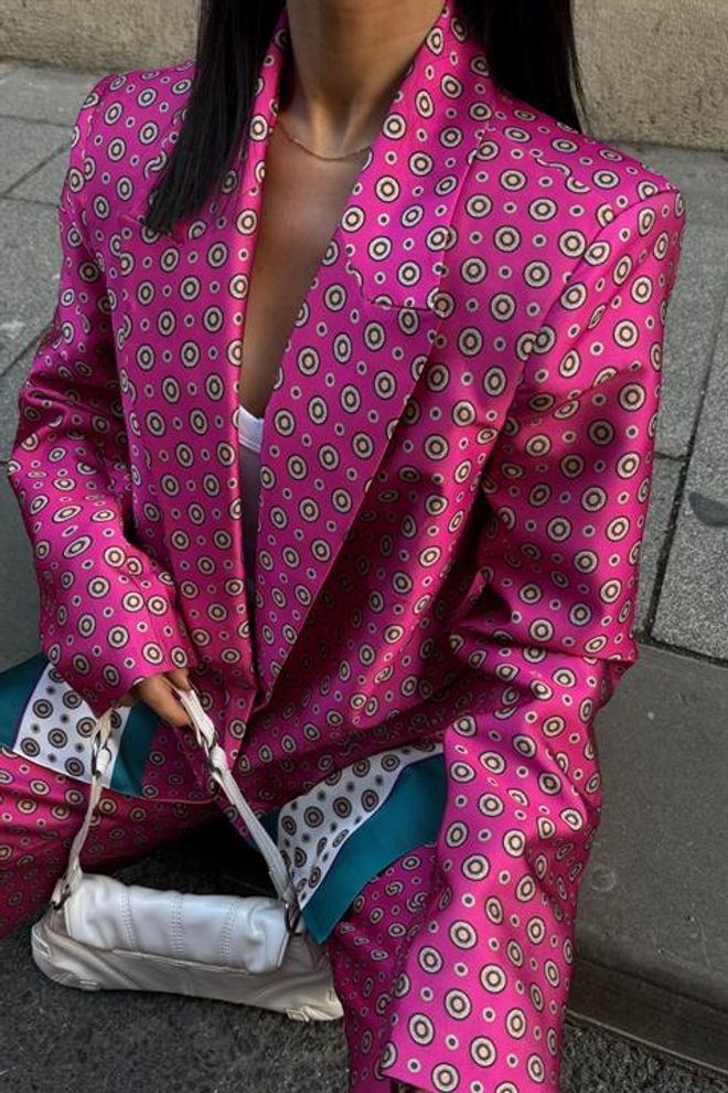 KOMPLET ROYAL FUCHSIA